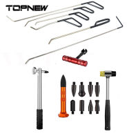 CAR DENT REMOVER KIT CROWBAR CAR BODY PAINTLESS DENT REPAIR TOOL ROD REPAIRHAMMER WITH TAP DOWN PEN PAINTLESS DENT