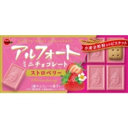 Daiso BÁNH QUY SOCOLA ALFORT VỊ DÂU 55G