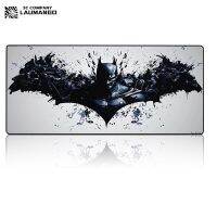 แบทแมน Mousepad การเล่นเกม Laptop Pad พรม Cartoon อุปกรณ์เสริมคอมพิวเตอร์ Maus Keypad ขนาดใหญ่ แผ่นรองเม้าส์