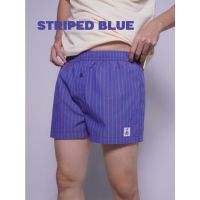 CA  กางเกง Boxer สี Striped Blue บ๊อกเซอร์ชาย ชั้นในชาย ส่งฟรี