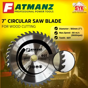  CREAP 1PCS 180mm*80T TCT Saw Blade Machine