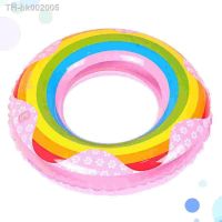 ✖✣♀ Inflatable Toy Kid Toys Inflatable Swimming Foam Innertube Rainbow Pool Party Float