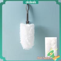 OKDEALS อเนกประสงค์ มินิ หัวเปลี่ยน ปัดฝุ่น แปรงปัดฝุ่น ที่ปัดฝุ่นแบบใช้แล้วทิ้ง ที่ปัดฝุ่นในรถยนต์ แปรงทำความสะอาด