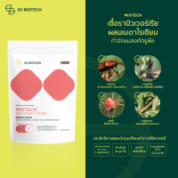 มิกซ์เทคMIXTECH (ฉลากเดิมมิกซ์ฟูลาร์) จุลินทรีย์เชื้อราเมทาไรเซียมผสมบิวเวอร์เรีย ใช้ป้องกันกำจัดแมลงและหนอนได้หลายชนิด