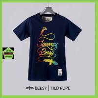 Beesy เสื้อคอกลม ชาย หญิง รุ่น Tide rope สีกรม