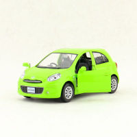 โมเดลรถนิสสัน March Eco Car อัตราส่วน 1:36 สีเขียว