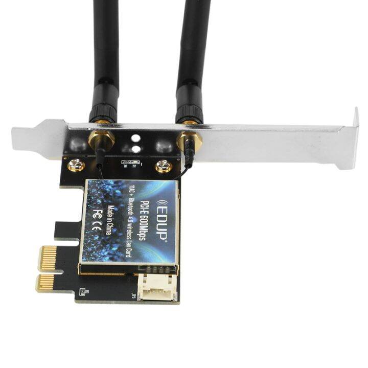 edup-pci-e-600mbps-wifi-card-bluetooth-4-2-adapter-2-4ghz-5ghz-dual-band-wireless-network-card-with-antennas-for-desktop-pc