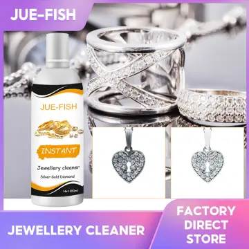 Jewelry Polish Cleaner Multi-Purposes Spray Tarnish Remover Diamond Silver  Gold Necklace Ring Cleaning Tools
