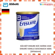 Sữa bột Ensure Đức hương Vani Ensure Vanille Geschmack 400g