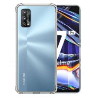 {MOUDU} เคสกันกระแทกสำหรับ Oppo Realme 7 Pro Caes TPU ซิลิโคนใสปกอ่อนบน Realme 7pro Real Me 7 Pro Realme7pro เปลือกโทรศัพท์