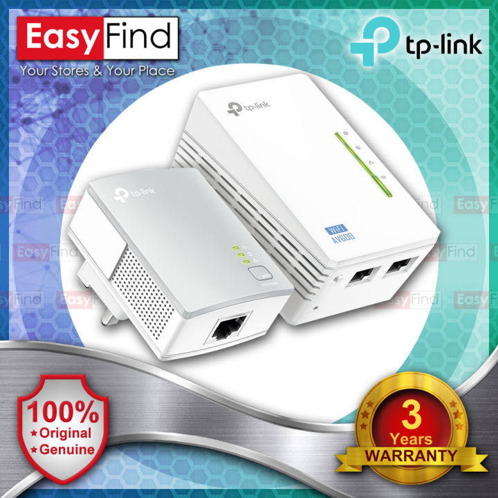 POWERLINE TP-LINK TL-WPA4220 AV600+N300: 3 x Ethernet, Branco