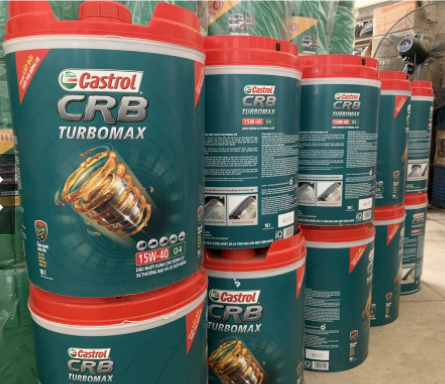 Nhớt castrol crb turbomax 15w-40 20w-50 ci-4 18l - ảnh sản phẩm 2