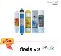 Colandas RO ไส้กรองน้ำ 5 ขั้นตอน(Resin) [ CoRo 75 gpd ]( แถม ข้อต่อ 2 ตัว )