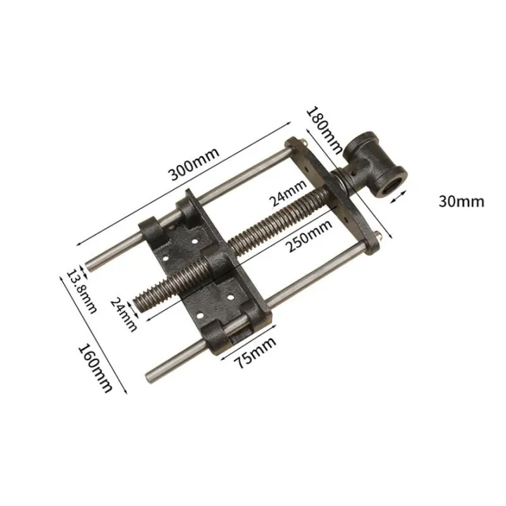 Sotrlo 7 Inch Maker's Vise Woodworking Bench Clamp Heavy Duty