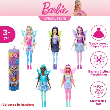 Barbie Pop Reveal Fruit Series Fruit Punch Doll, 8 Surprises Include Pet,  Slime, Scent & Color Change