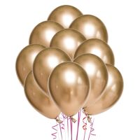 Balloons Balloon Latex Gold Metallic Party Baby Birthday Graduation Bulk Wedding 2022 Shower Arch Inch Fiesta Festival Setblue Balloons