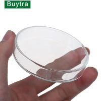 、’】【‘ 1Pc Clear Glass Glass Petri Dishes Cell Sterile Culture Dish Lab Supplies Feeder Tray Round Container Aquarium