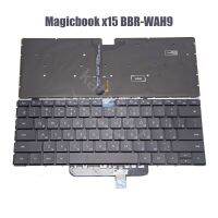 คีย์บอร์ดใหม่ US และสำหรับ Honor Magicbook X15 R-WAH9 X14 NBR-WAH9 NBR-WAI9 Magicbook Pro Hlyl-Wfq9 HYLR-WFQ9พร้อมไฟด้านหลัง