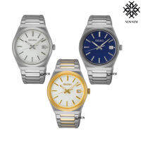 SEIKO Quartz Sapphire Glass Essential Time รุ่น SUR553P1 SUR555P1 SUR558P1 ของแท้ประกันศูนย์ 1ปี