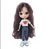 ชุดบลาย์ ไหมพรมกางเกงยีนส์ ไม่รวมรองเท้า Blythe 1/6