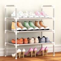 ชั้นเก็บรองเท้า ที่วางรองเท้า ชั้นวางรองเท้า ชั้นวางรองเท้าสแตนเลส Stainless Shoe Rack ที่วางรองเท้า มีให้เลือก 3/4 ชั้น(สินค้าพร้อมส่งจากไทย)