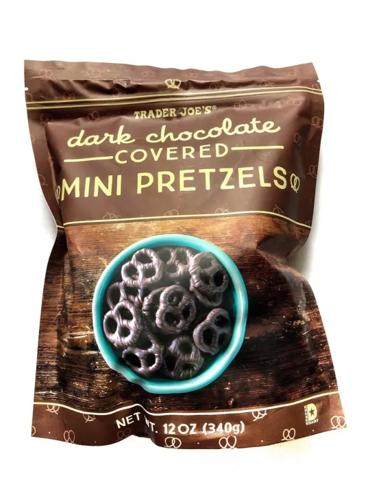 Trader Joe's Dark Chocolate Covered Mini Pretzels Lazada PH