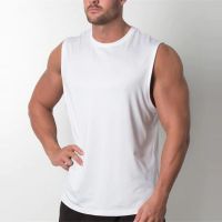 Brand New Plain Tank Top Men Bodybuilding singlet Gyms Stringer Sleeveless Shirt Blank Fitness Clothing Sportwear Muscle