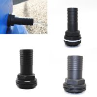 Water Butt/Tank 1in Overflow Connector With Nut &amp; Washer For Garden Irrigation Water Tube Fittings Drain Joint Quick Connector Watering Systems  Garde