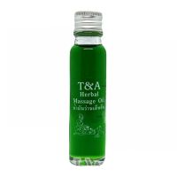 น้ำมันว่านเอ็นยืด ขนาด 30 มล. T&amp;A Herbal Massage Oil