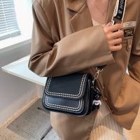 [COD] This years popular bag 2021 new womens messenger all-match retro fashion broadband one-shoulder square