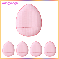 wangyongh 5pcs Finger Shape Air Cushion ฟองน้ำรองพื้นเน้นแต่งหน้าพัฟเครื่องมือ