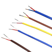 สายวัดอุณหภูมิ K/e/j/t Type Measurement Wire 2*0.5 Thermocouple Line Wire Temperature Compenation Wire 0.5mm2