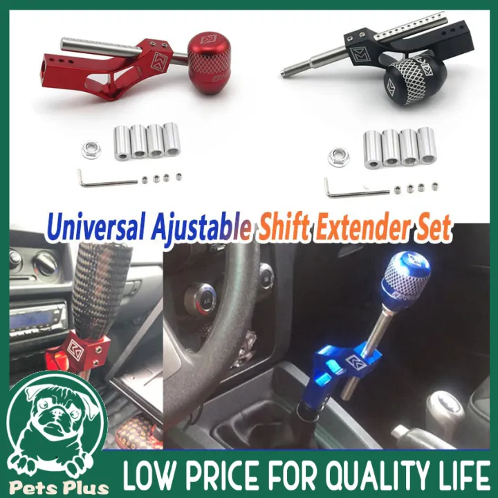 Adjustable Gear Shift Knob Extender Height Lever Extension Car Gear