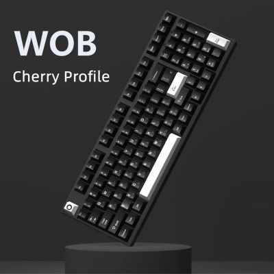 ✗✺❈ WOB keycap Cherry Profile PBT sublimation suitable for GMK mechanical keyboard keycaps 61/68/84/87/98