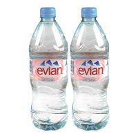 [พร้อมส่ง!!!] เอเวียง น้ำแร่ธรรมชาติ 1.25 ลิตร แพ็ค 2 ขวดEvian Mineral Water 1.25 L x 2 Bottles