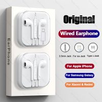 Original Wired Bluetooth Earphones For iPhone 13 14 Type C 3.5mm Lightning Headphones For Xiaomi Samsung Huawei Earbuds Headset
