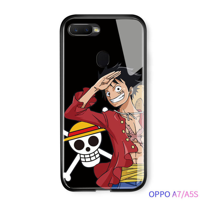 hontinga-เคส-สำหรับ-oppo-a5s-a7-a12-a31-2020กระจกเทมเปอร์มันวาวเคสเคสแข็งเคสโทรศัพท์ด้านหลังสุดหรูเคสสำหรับเด็กผู้ชายเด็กผู้หญิง