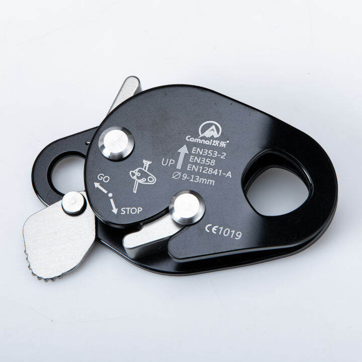 Moon ROCKET Safety Arborist Rope Grab Rock Tree Climbing Stop Descender