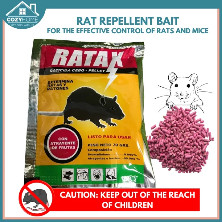 Cozyhome Ratax Rat Killer Pest Poison Killer Bait Pest Control Mouse ...