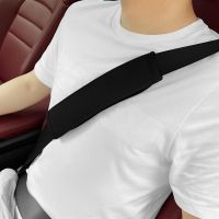 2PCS Car Seat Belt Cover Decor Anti-slip Auto Accessories For Audi A3 A4 A6 Alfa Romeo Giulietta 159 Giulia BMW E46 E90 E39 E60 Seat Covers