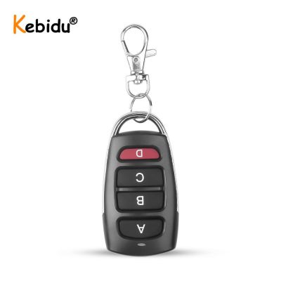 【Must-have】 Kebidu รีโมท433Mhz รถออโต้โคลนนิ่งประตูสำหรับประตูโรงรถเครื่องอัดเสียงแบบพกพา Key