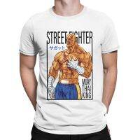 ญี่ปุ่นอะนิเมะ Street Fighter Sagat T เสื้อ Muay Thai GAMING Hadouken มังงะการ์ตูนกราฟิกเสื้อฤดูร้อน Camisa แขนสั้น