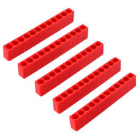 5Pcs Accessories Plastic Space Saving Screw Bits Hex Shank Tool Box Case Screwdriver Storage Deck Practical Durable Organizer Nails  Screws Fasteners