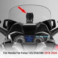 ระดับ☽อุปกรณ์เสริมสำหรับฮอนด้าสำหรับ Forza 125 250 300 MF13 2018 2019อุปกรณ์เสริมรถจักรยานยนต์ที่ยึดกระจกหน้ารถที่วางมือถือ GPS