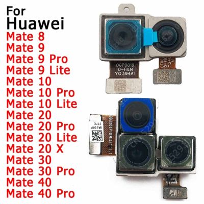 กล้องหลังเดิมอะไหล่สำหรับ Mate 8 9 10 Lite 20 30 40 Pro โมดูลกล้องหลังมุมมองด้านหลัง