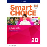 หนังสือ Smart Choice 4th ED 2 Multi-Pack B Student Book+Workbook (P) Free shipping  หนังสือส่งฟรี หนังสือเรียน ส่งฟรี มีเก็บเงินปลายทาง หนังสือภาษาอังกฤษ
