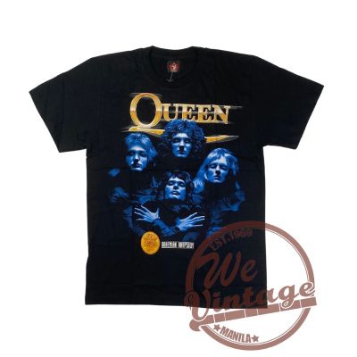 2023 QUEEN Rock Yeah Band T-Shirt UNISEX OVERSIZED THAILAND MADE COTTON HIGH QUALITY ROUNDNECK 3D printing t-shirt
