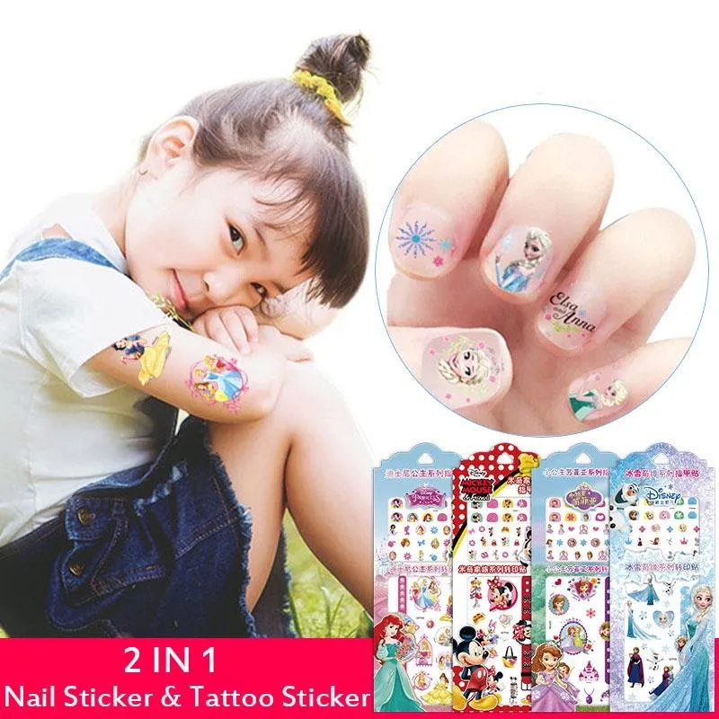 1pcs 2 in 1 Frozen Princess Nail Sticker Tattoo Sticker Cartoon Girl Baby Makeup Jewelry Nail Toy Waterproof | Lazada PH 1pcs 2 in 1 Frozen Princess Nail Sticker Tattoo Sticker Cartoon Girl Baby Makeup Jewelry Nail Toy Waterproof | Lazada PH