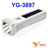 ไฟฉายโซล่าเซลล์ LED 1 ดวง รุ่น YG-3897 คละสี