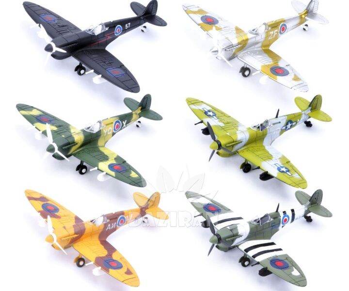 bf109เครื่องบินรบเยอรมันแบบ-ww2เครื่องบินประกอบพายุเฮอริเคน-f4u-ของตกแต่งงานปาร์ตี้เครื่องบินโมเดลของขวัญของเล่นเด็กเสริมการเรียนรู้